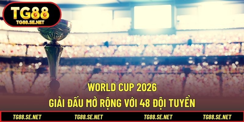 World Cup 2026 – Giải Đấu Mở Rộng Với 48 Đội Tuyển World Cup 2026